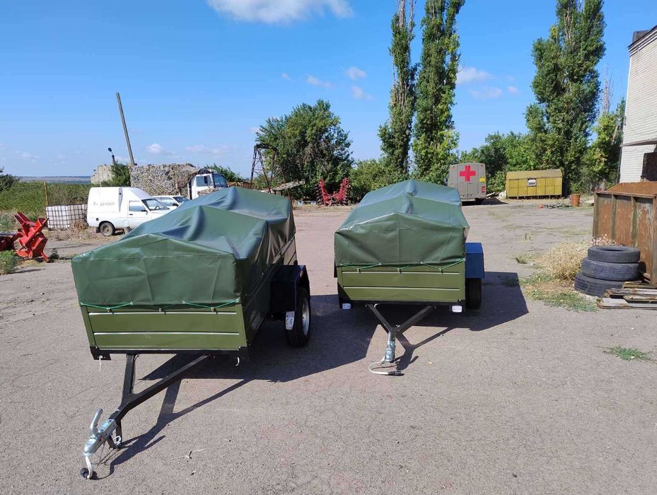 НОВИЙ УНІВЕРСАЛЬНИЙ ПРИЦЕП с завода 2000/1300/410  Доставка. Гарантія.