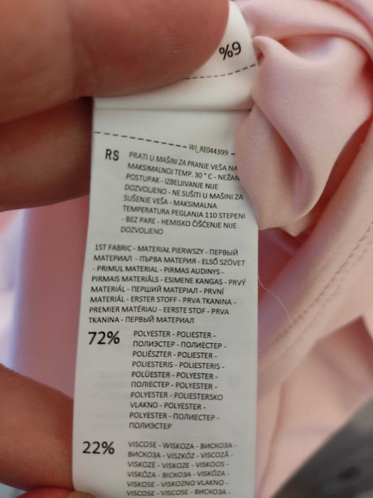 Женское трикотажное платье, размер 16/44