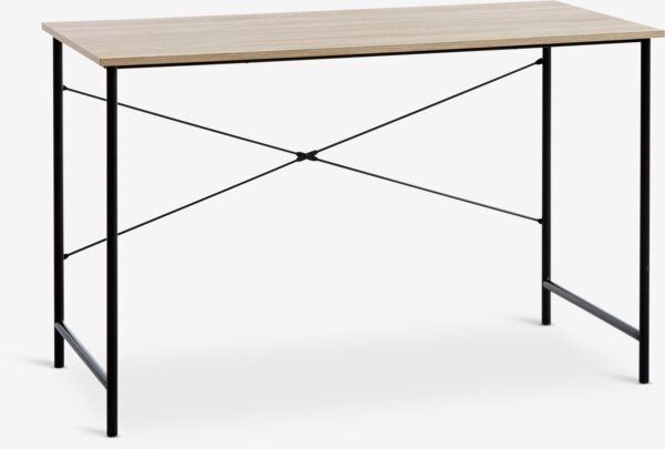Новый письменный стол VANDBORG 60×120, цвет - Светлый дуб
