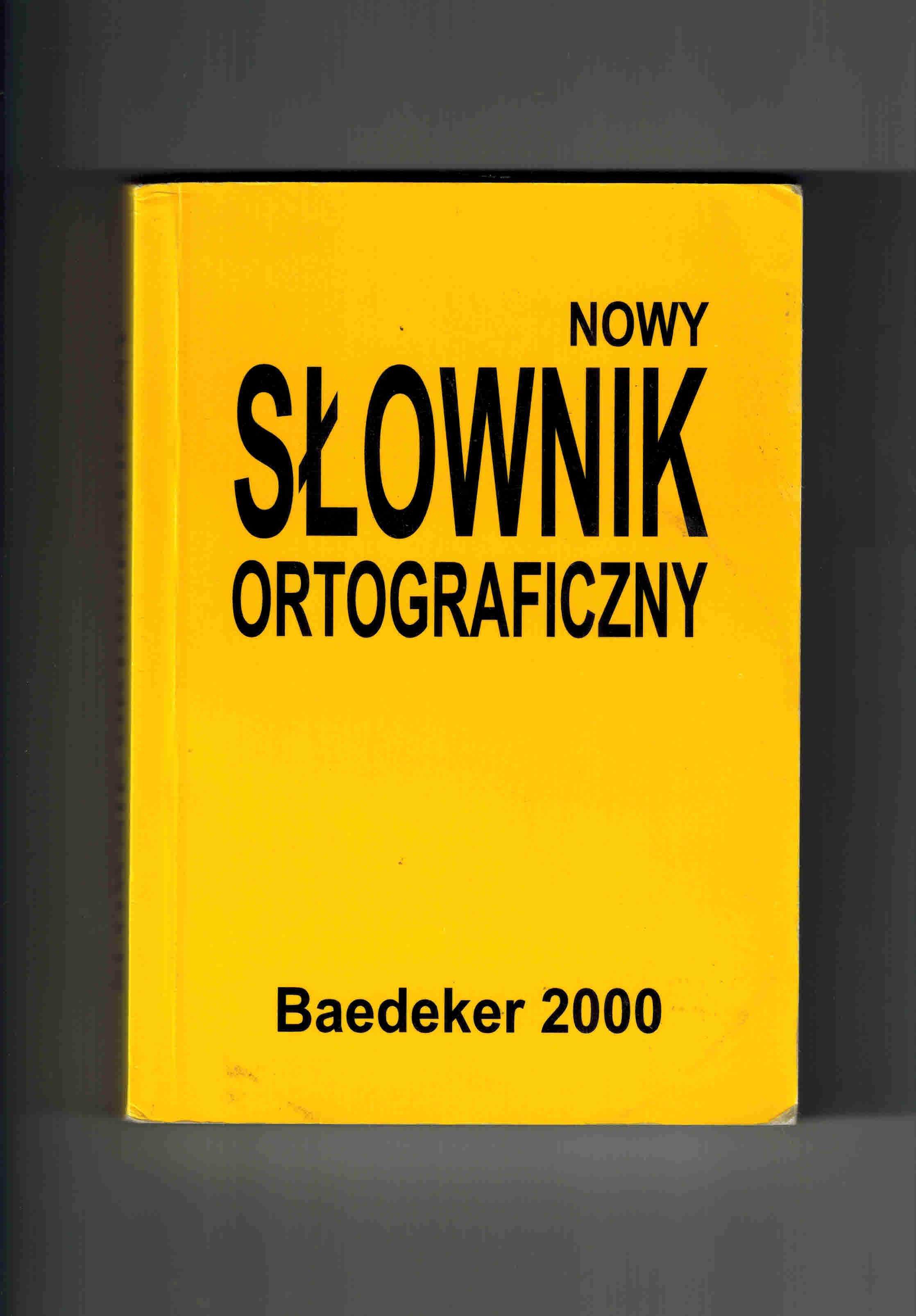 Nowy słownik ortograficzny