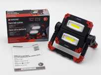 Halogen Reflektor Lampa Parkside  700 lm 2 x 5 W składany na baterie