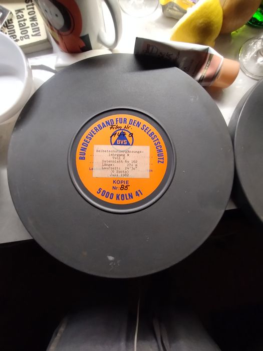 Taśma filmowa 16mm film bundeswera lufshutz