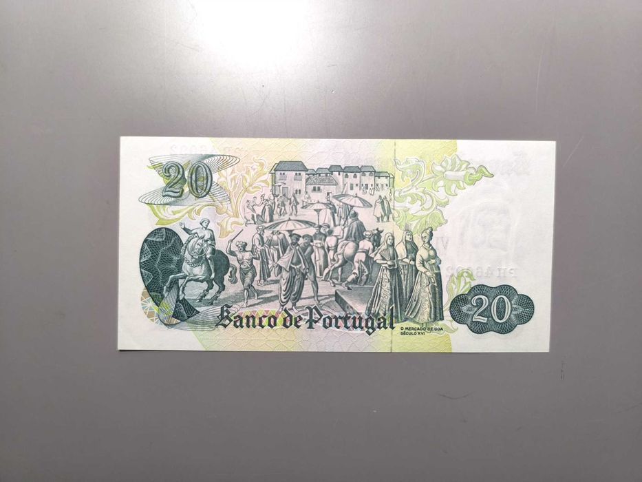 Nota de 20 Escudos – 27 de Julho de 1971