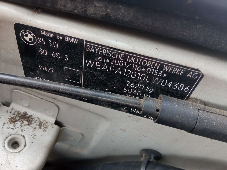 BMW e53 X5 2004 3.0i M54 *NA CZĘŚCI*