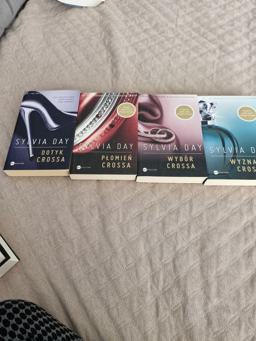 Pakiet sylvia Day 4 części dotyk crossa