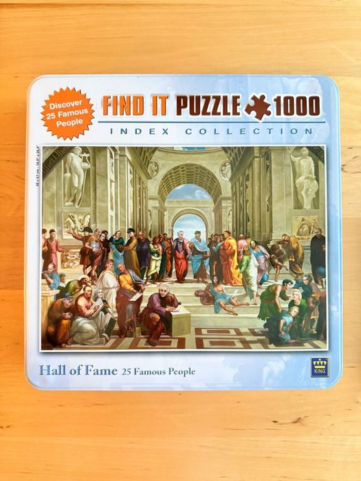 Puzzle z postaciami historycznymi