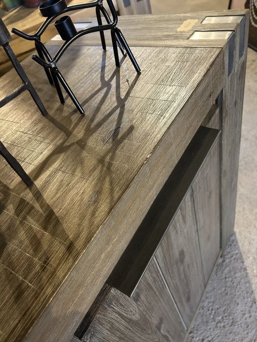 Komoda drewniana akacja nowoczesna LOFT