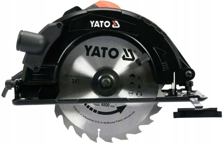 Yato Pilarka Piła Tarczowa Elektryczna Krajzega Do Drewna 235mm 2800w
