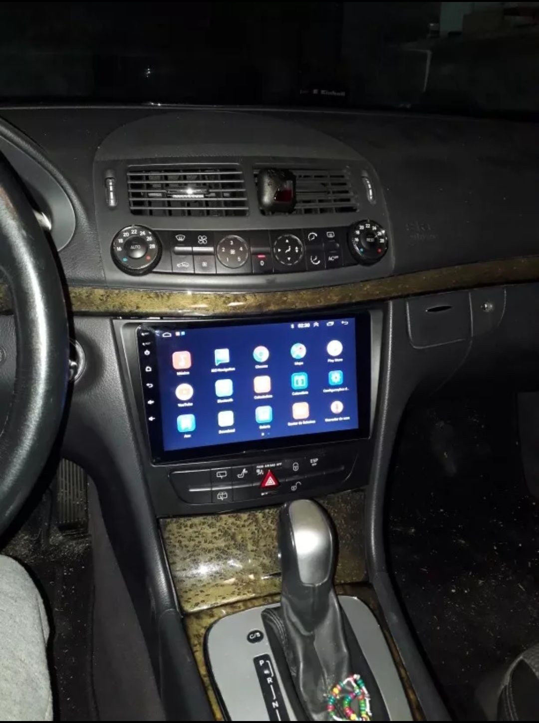 Rádio Android 13 com GPS com GPS Mercedes W211/ CLS ( Artigo novo)