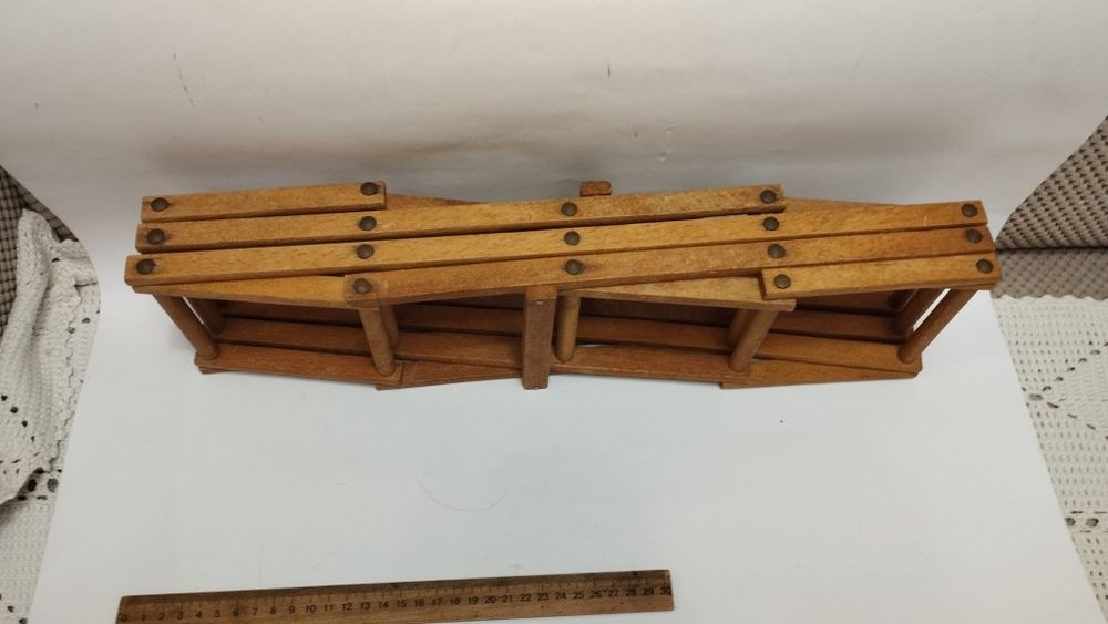 Підставка під вино.Вінтаж.Розкладна підставка.