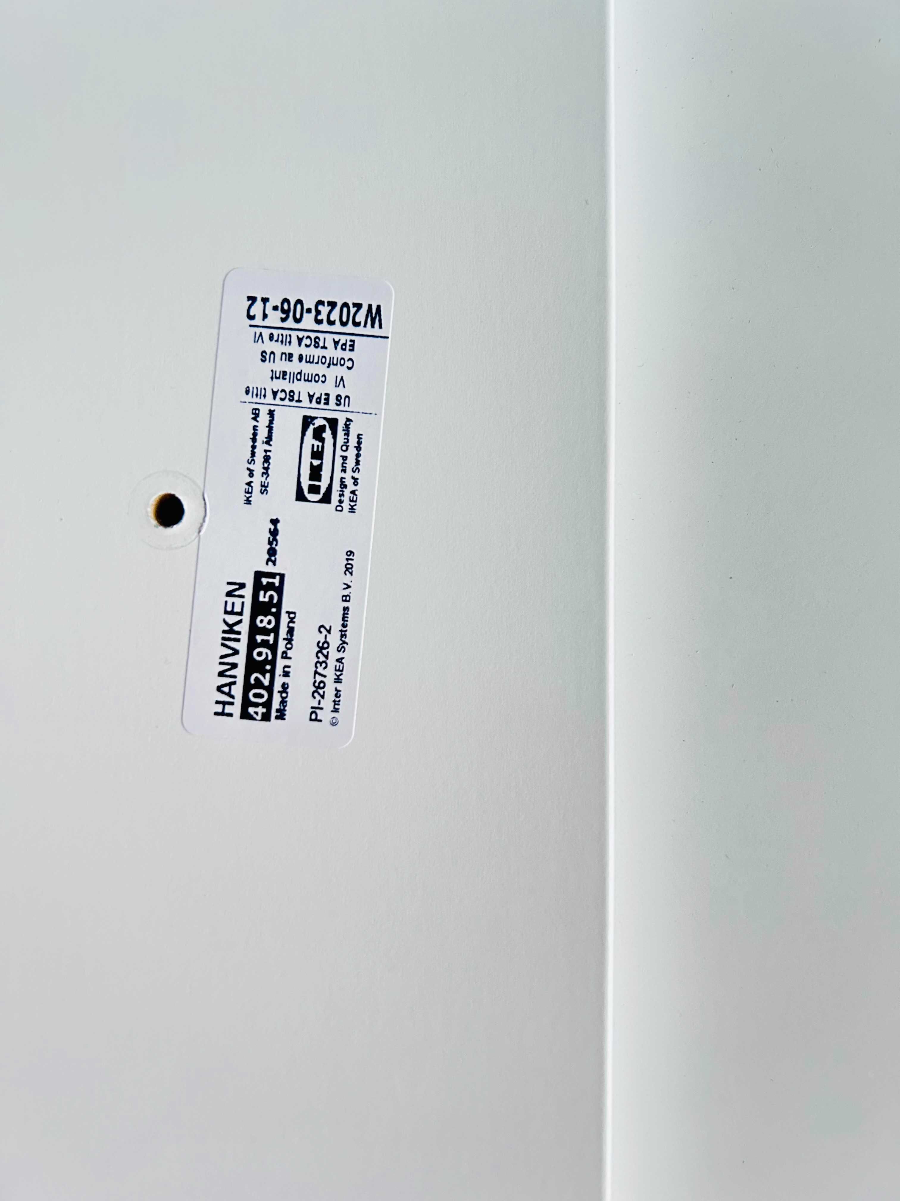 IKEA HANVIKEN Front szuflady biały 60x26cm / Ikea Hanviken biały front
