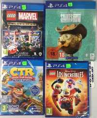 Gry PS4/PS5 Lego Marvel Iniemamocni CTR Crash Saints Row Notorious