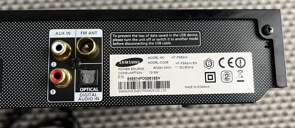 Kino domowe Samsung HT-FS6200