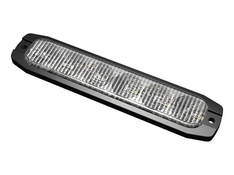 Strob Led Ambar Fin6 11,5cm