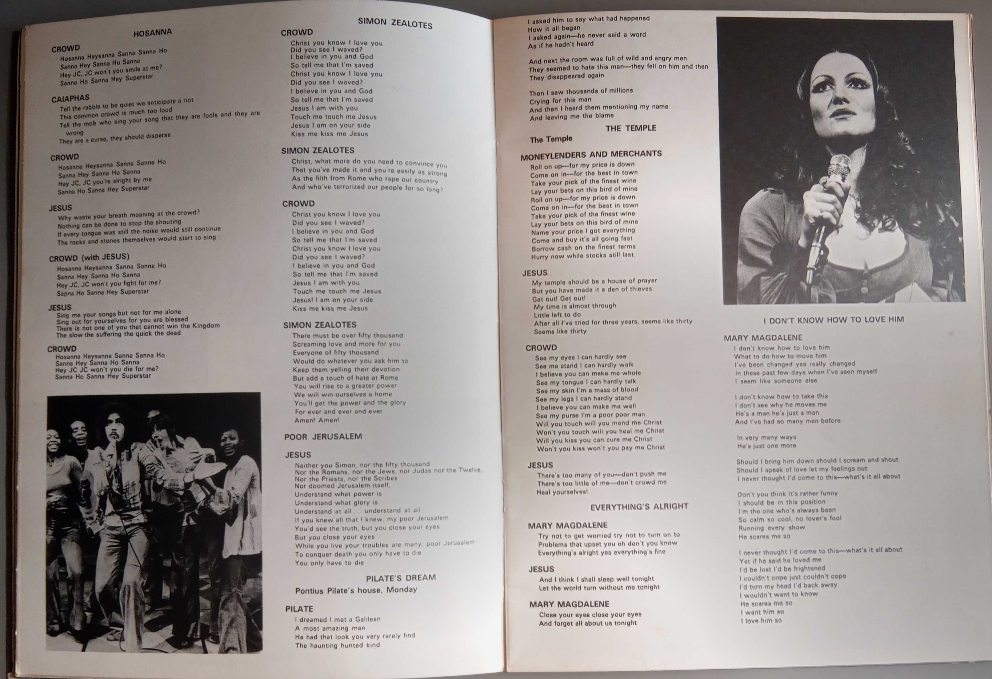 Jesus Christ Superstar - - - - - Libretto da Ópera Rock