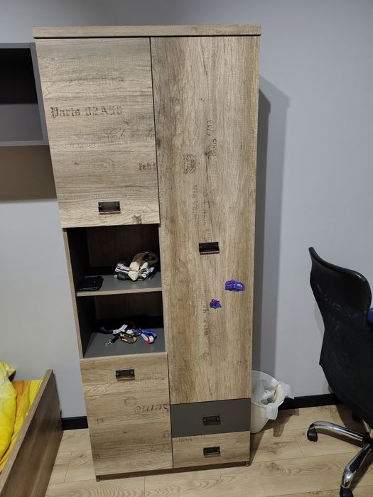 Szafa/ regał z półkami z kolekcji Malcolm