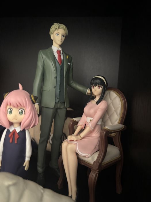 Spy x Family SpyxFamily Anya Yor Lloid Forger Figure Bonecos