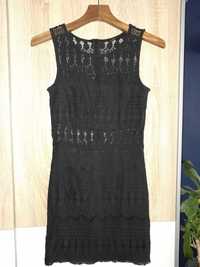 Czarna mini sukienka