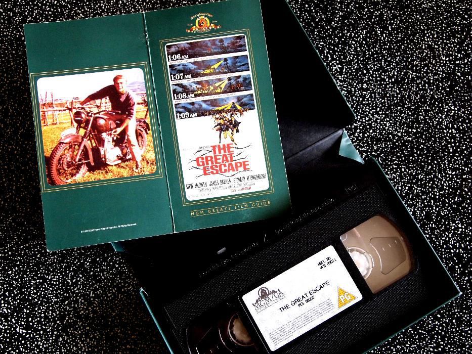 The Great Escape Steve McQueen A Grande Evasão VHS