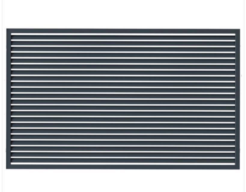 Przęsło ogrodzeniowe 120 cm  x 200 cm , 1,2 m x 2 m