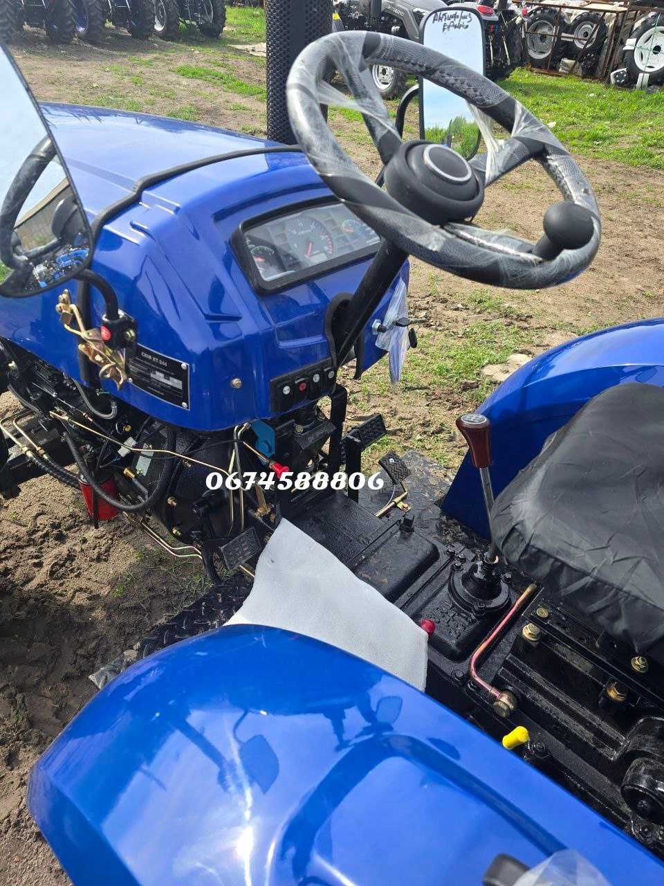 Мінітрактор Файтер XT-244 редукторний міст Двигун-КМ Гарантія Доставка