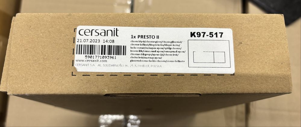 Przycisk Cersanit PRESTO 2