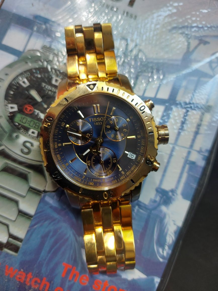 Zegarek TISSOT PRS 200 Gold PVD