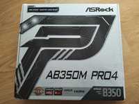 Motherboard (Placa mãe) ASROCK AB350M PRO4 (AM4)