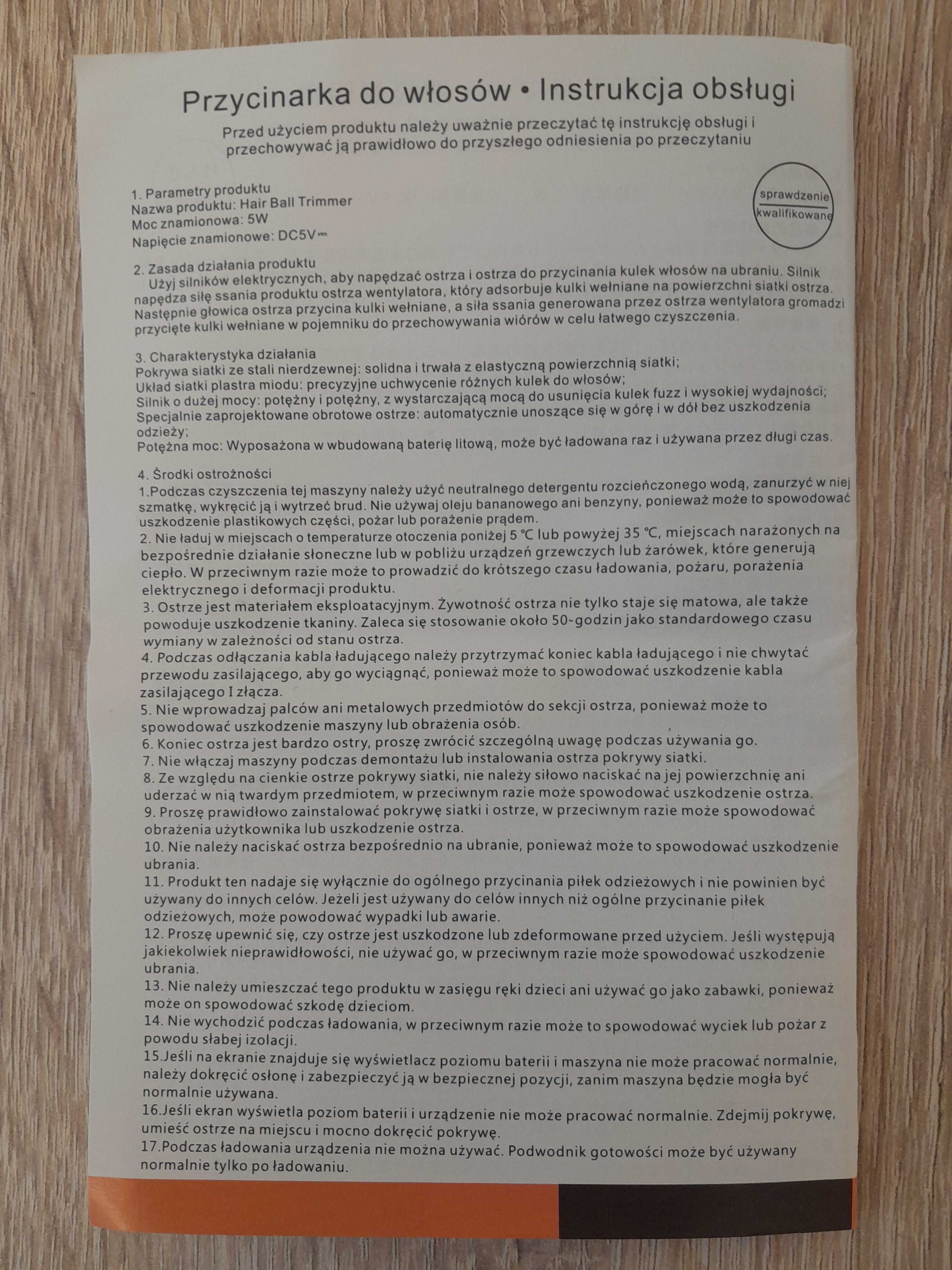 Golarka, maszynka elektryczna do ubrań, tkanin/ Wyświetlacz LED/ Szara