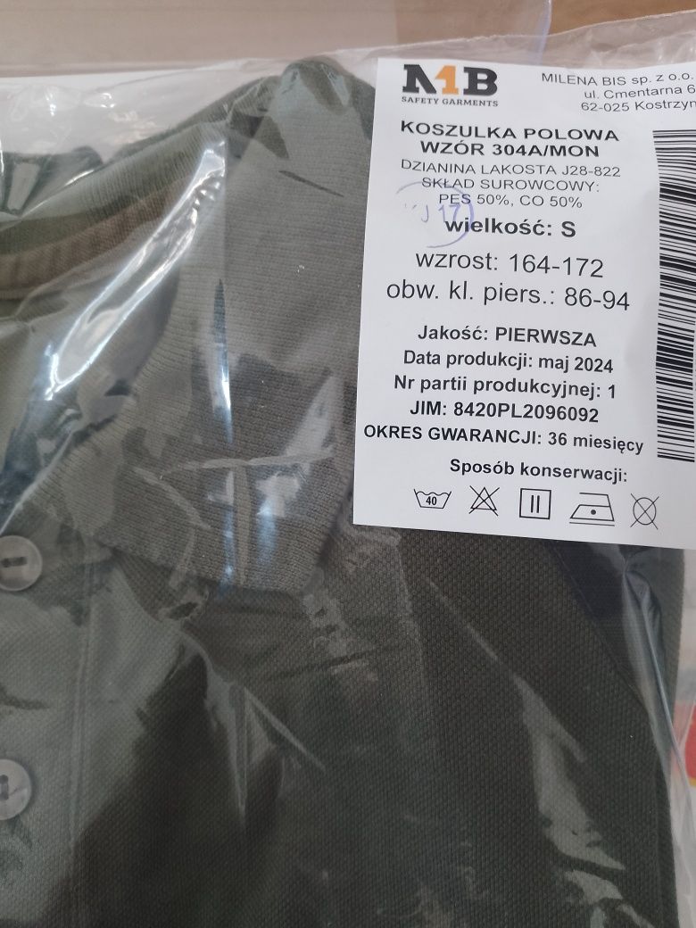 Koszulka polowa wzór 304 mon rozmiar S