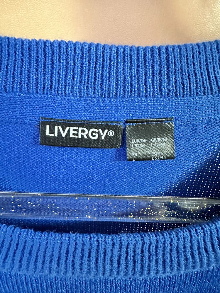 Sweterek swiąteczny rozmiar L livergy Lidl sesja święta christmas