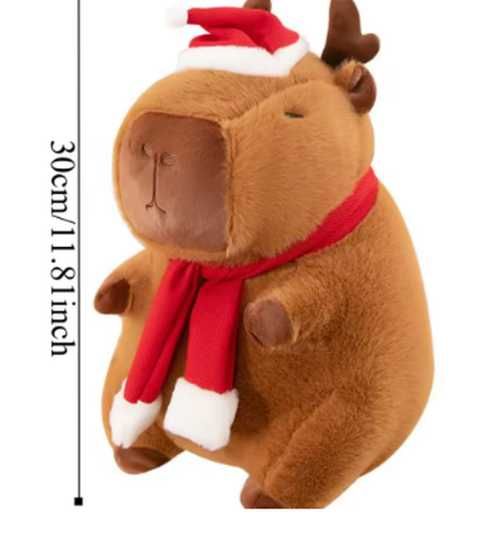 Іграшка-новорічна. Капібара. Велика .30см. ЯКІСТЬ.