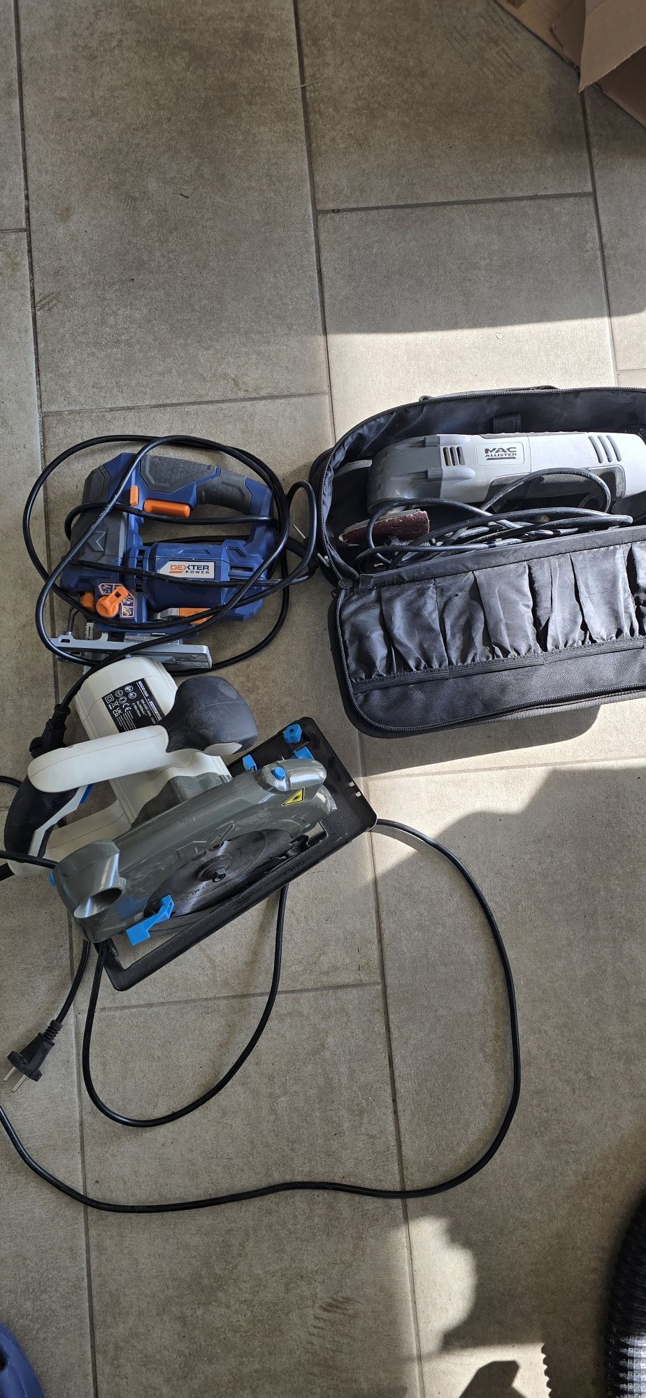 Zestaw elektronarzedzi do drewna