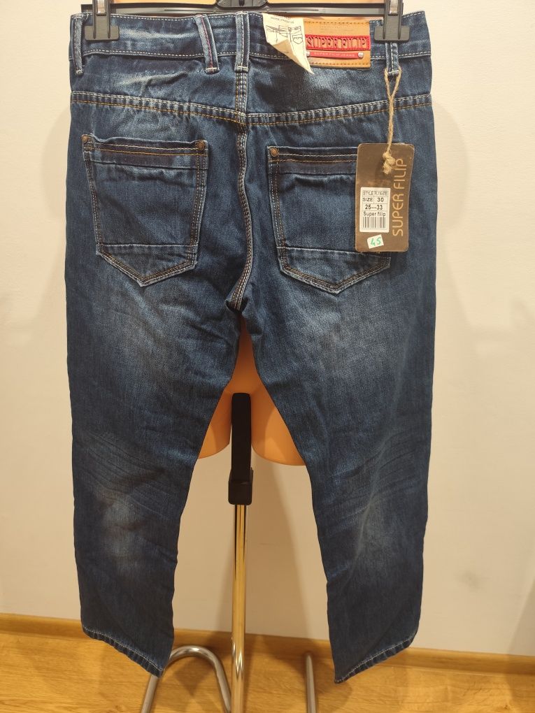 Jeansy super Filip denim
