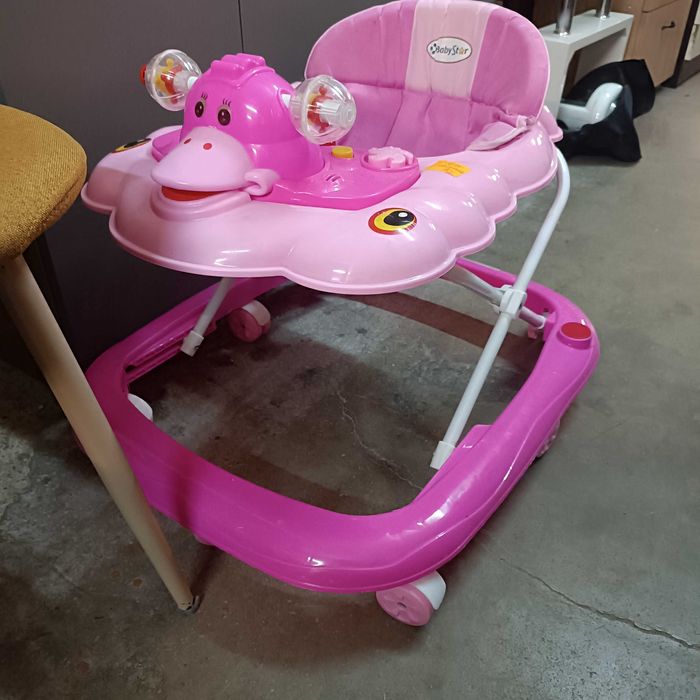 Chodzik Baby Star różowy