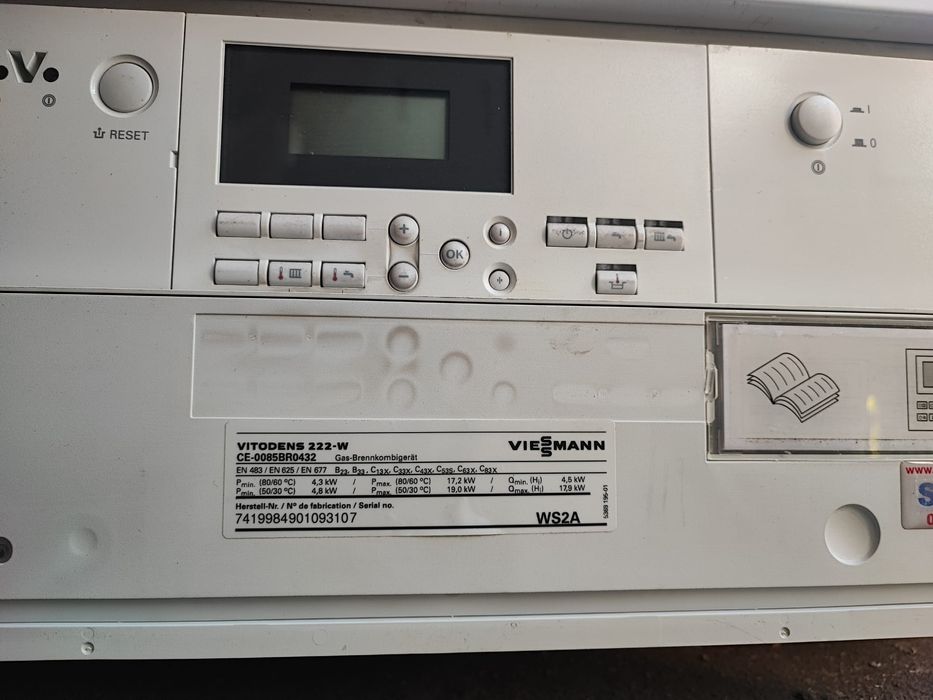 Piec gazowy viessmann vitodens 222-W
