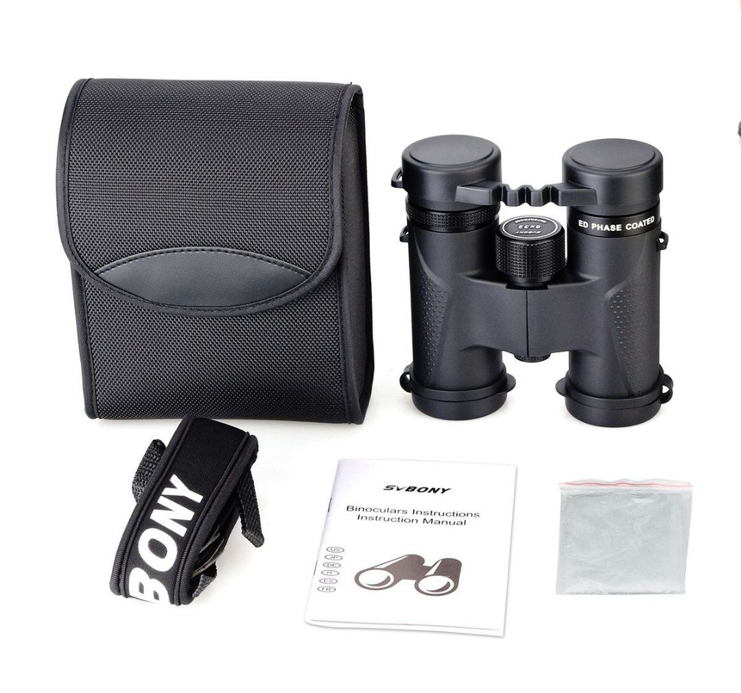 ‼️Бінокль SVBONY SV202 8х32 та 10х50 ED Glass BAK4, нові