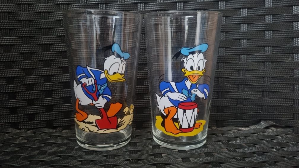 Dwie Szklanki Kaczor Donald rarytas