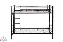 SOLIDNE Łóżko metalowe PIĘTROWE / POJEDYNCZE Wojskowe Hotelowe 200x90