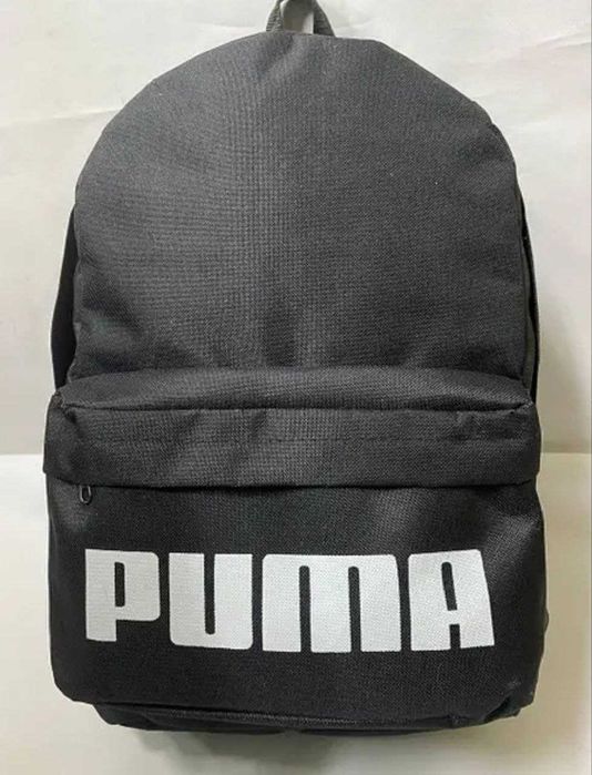 Чоловічий міський рюкзак Puma | Чорний рюкзак з білим логотипом