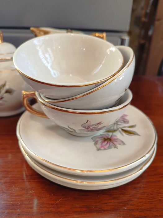 Serviço de chá  em faiança