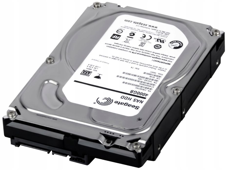 Dysk Twardy Seagate Enterprise Nas Hdd 4Tb Sata Iii 3,5" Uszkodzony
