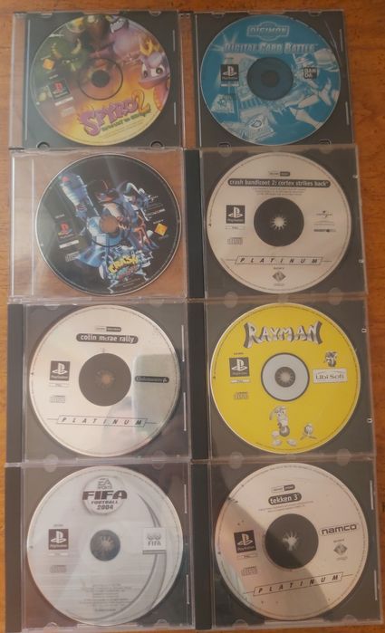 Ps1 Vários Jogos.