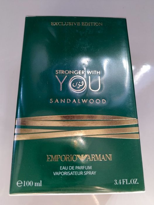 Stronger With You Sandalwood marki Giorgio Armani. Nowy w folii