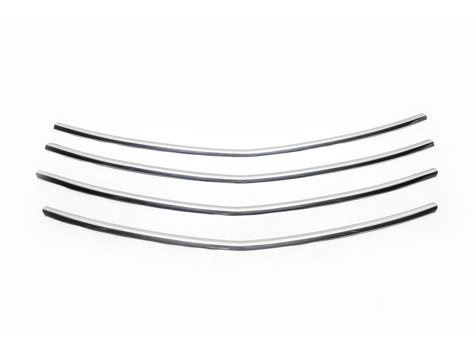 Opel Vivaro 2015-2019 Накладки на решетку Carmos (нерж)