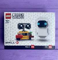 Конструктор LEGO BrickHeadz 40619 ВОЛЛ-І та Єва новий