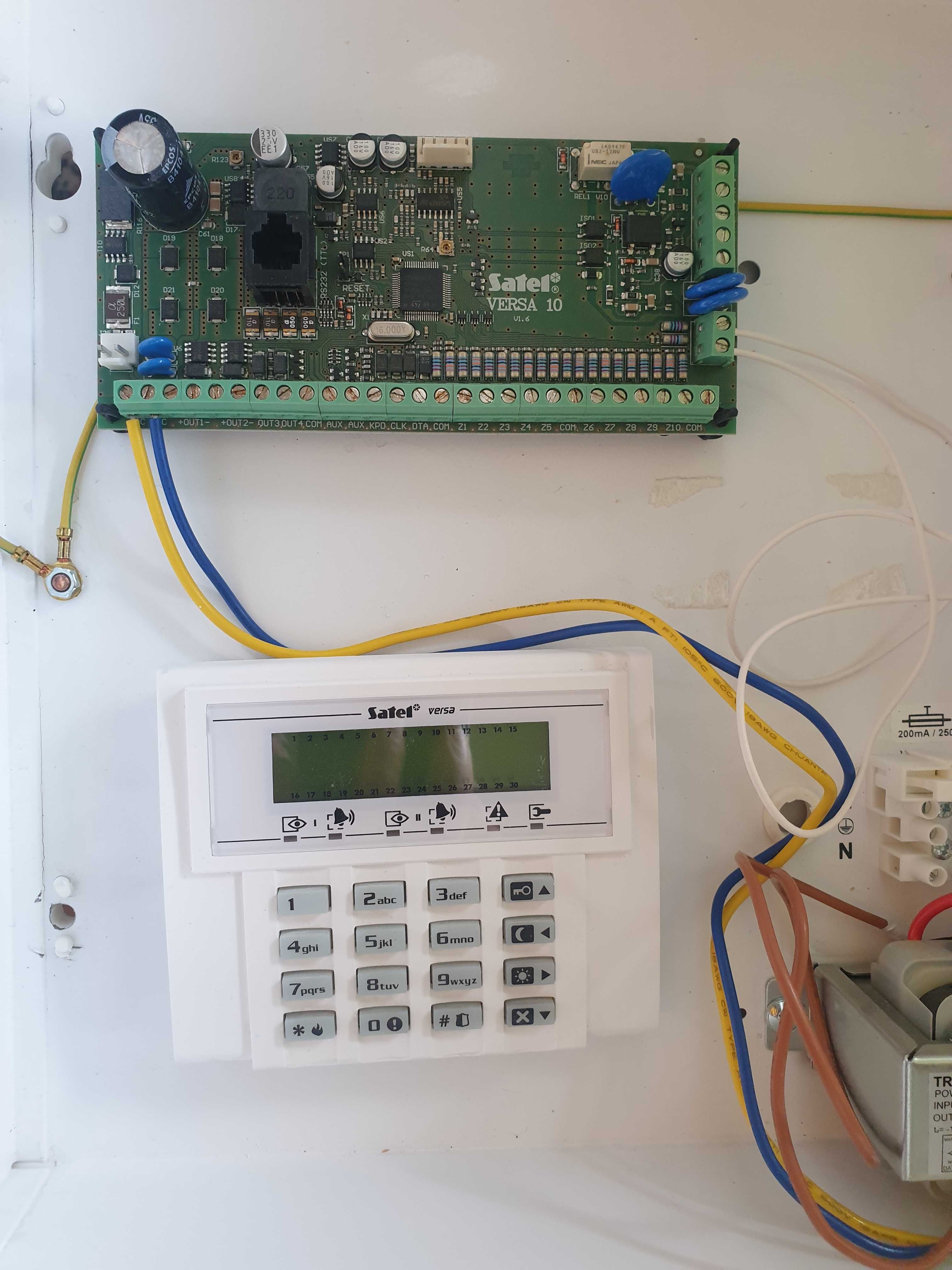 Lcd, versa 10 klawiatura Satela