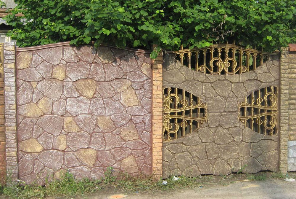 Еврозаборы, блоки наборные, ворота, калитки, тротуарная плитка