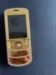 Nokia 8600 Luna GOLD Cyrkonie nowa kompletny zestaw