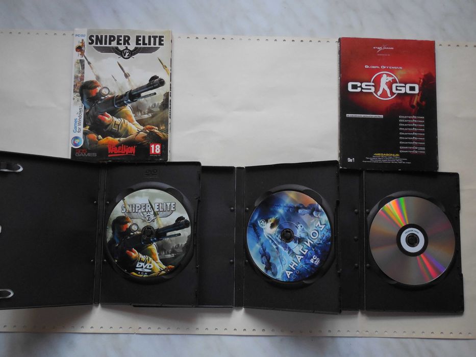 ПК игры. 10 шт. Battlefield, Call of Duty: MW 3, Counter Strike, и др.